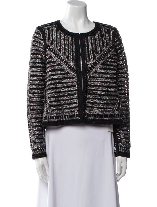 Maje Tweed Pattern Evening Jacket