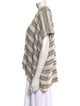Maje Striped V-Neck Sweater
