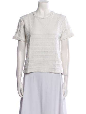 Maje Crew Neck Short Sleeve T-Shirt