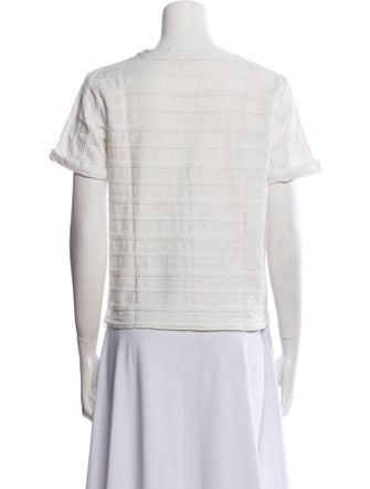 Maje Crew Neck Short Sleeve T-Shirt