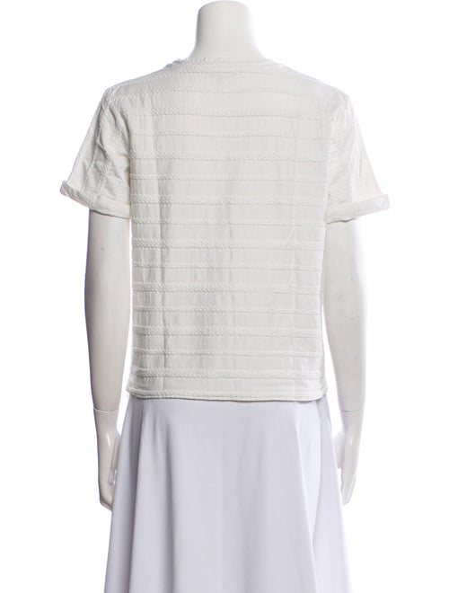 Maje Crew Neck Short Sleeve T-Shirt