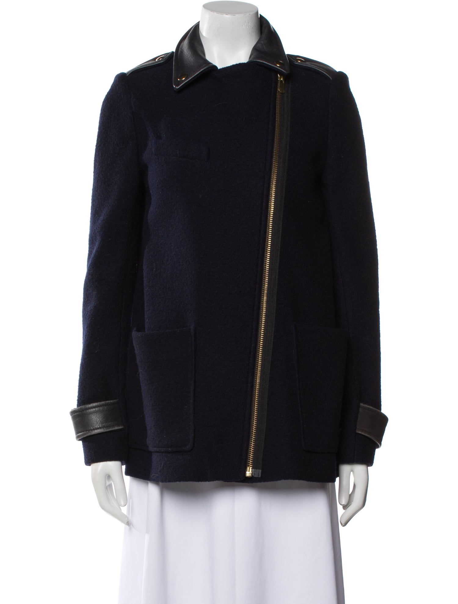 Maje Virgin Wool Coat