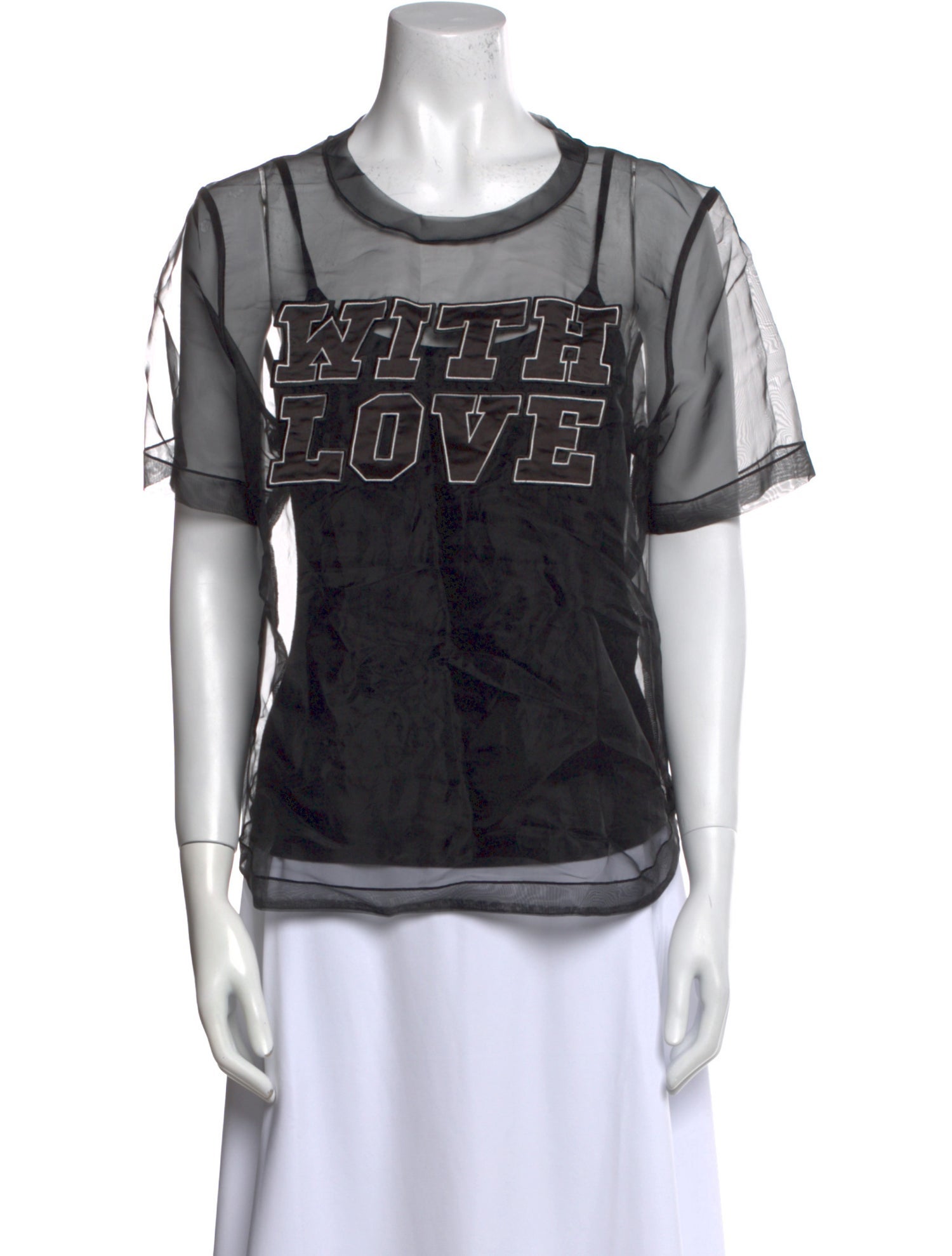 Maje Graphic Print Crew Neck T-Shirt