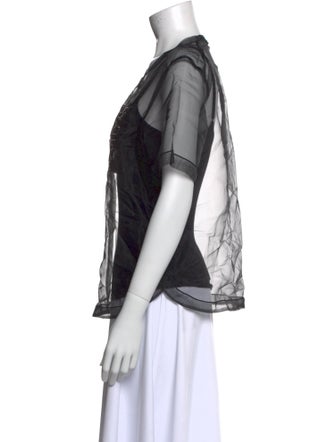 Maje Graphic Print Crew Neck T-Shirt