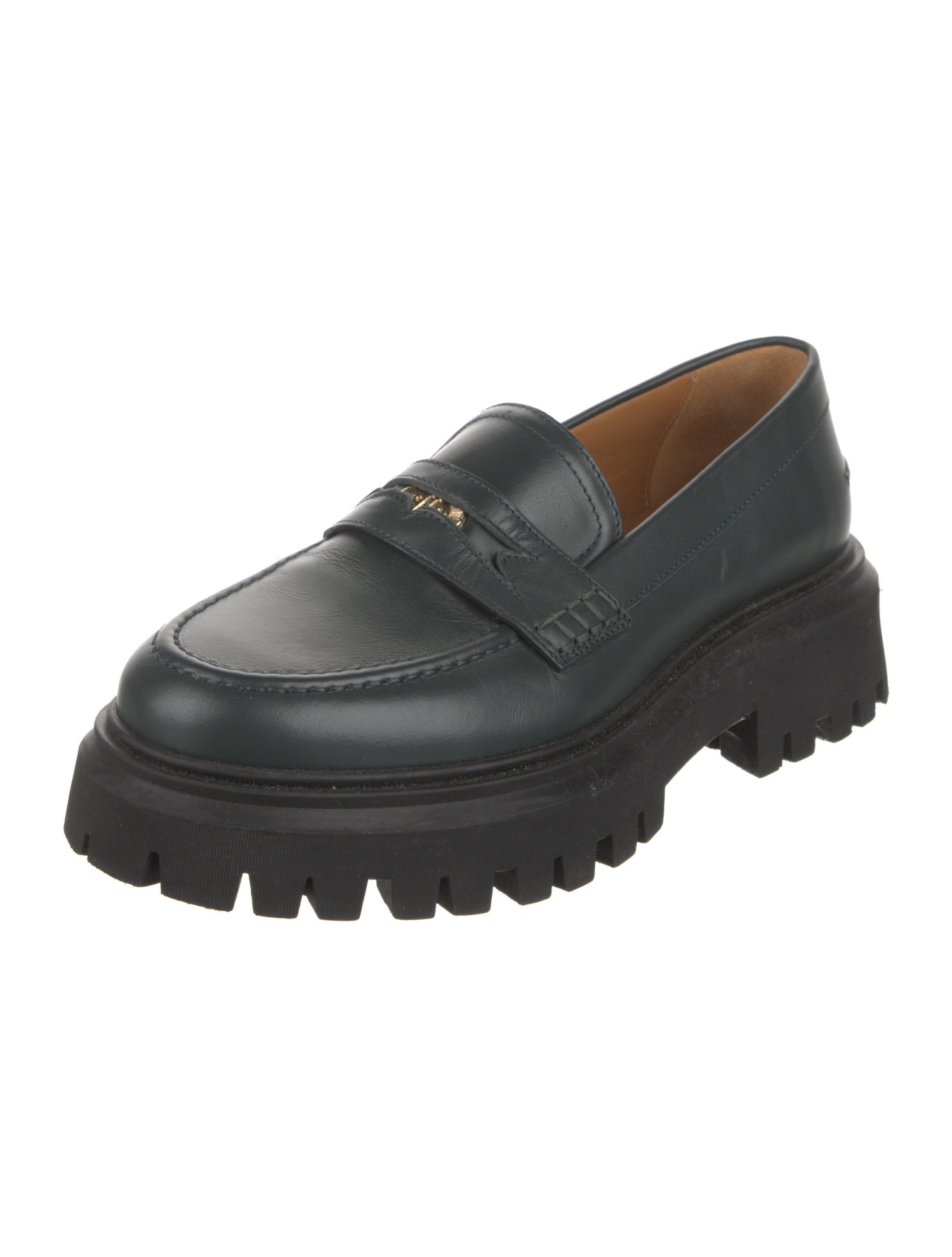 Maje Leather Loafers