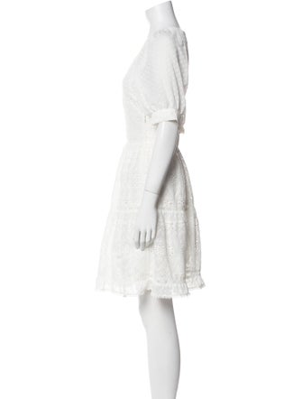 Maje V-Neck Mini Dress