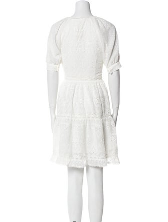 Maje V-Neck Mini Dress