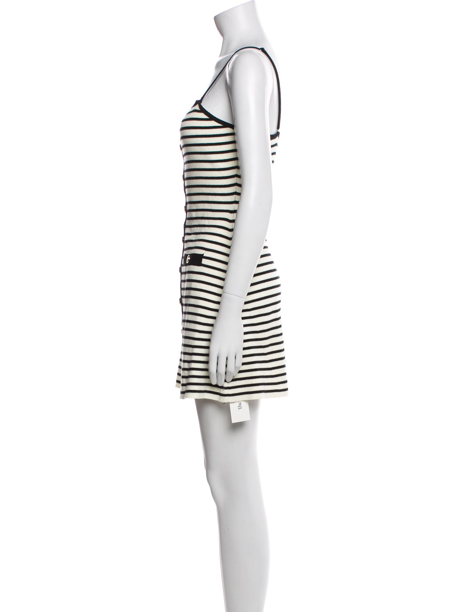 Maje Striped Mini Dress
