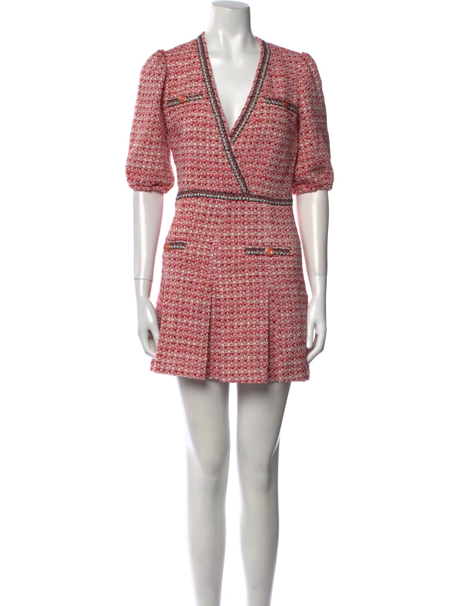 Maje Printed Mini Dress w/ Tags