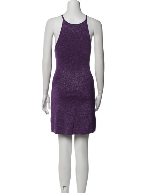 Maje Square Neckline Mini Dress