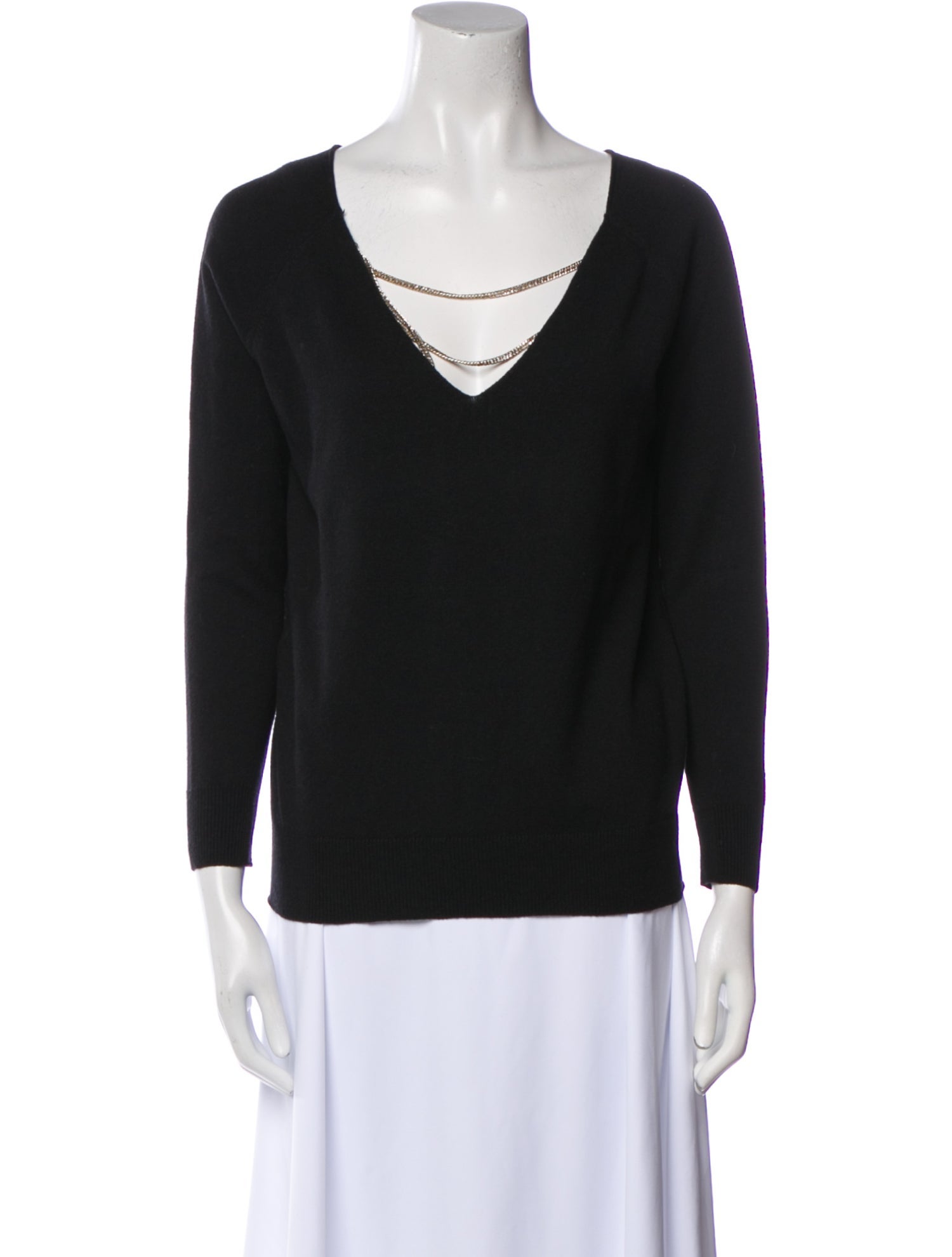 Maje V-Neck Sweater