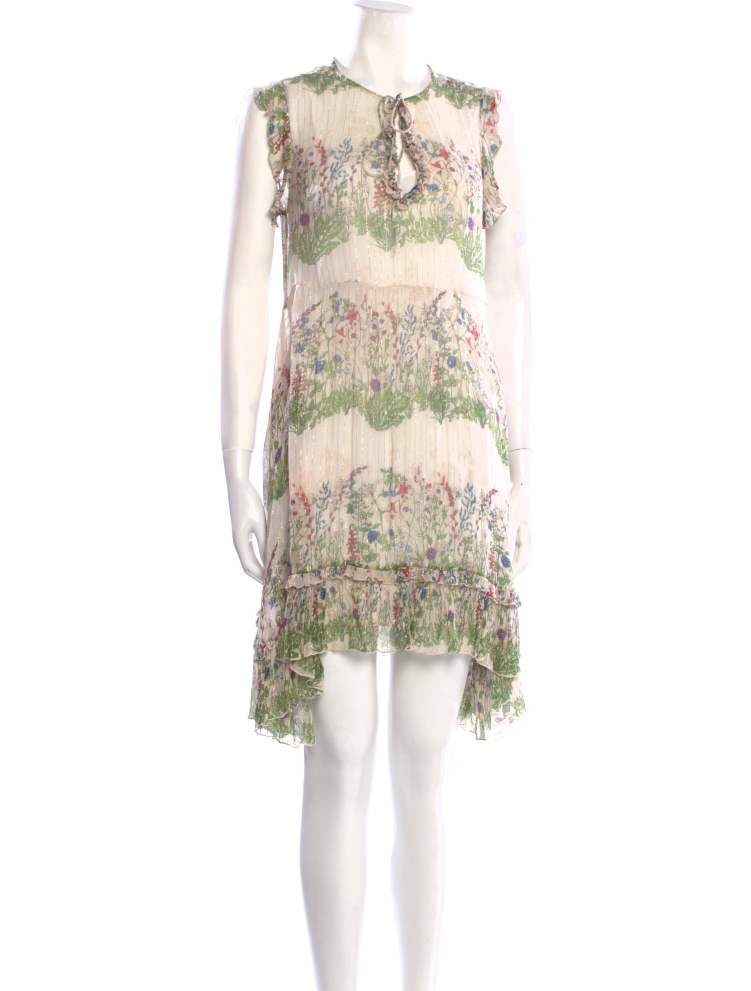 Maje Silk Mini Dress