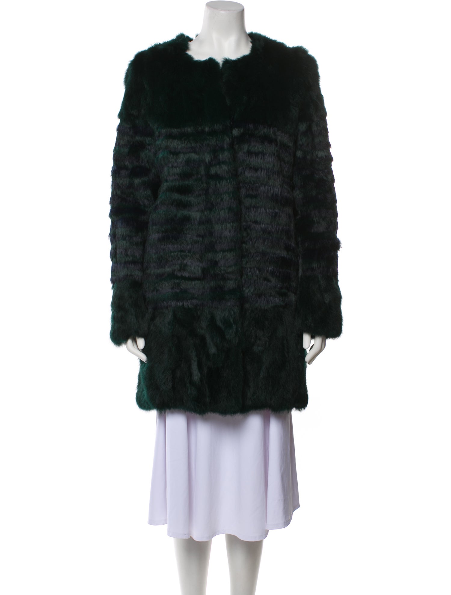 Maje Fur Faux Fur Coat
