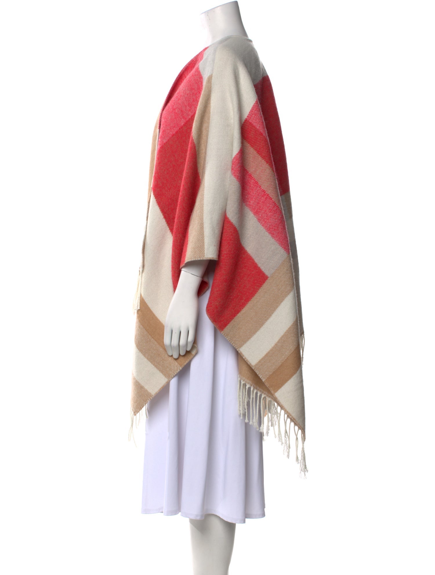 Maje Striped V-Neck Sweater