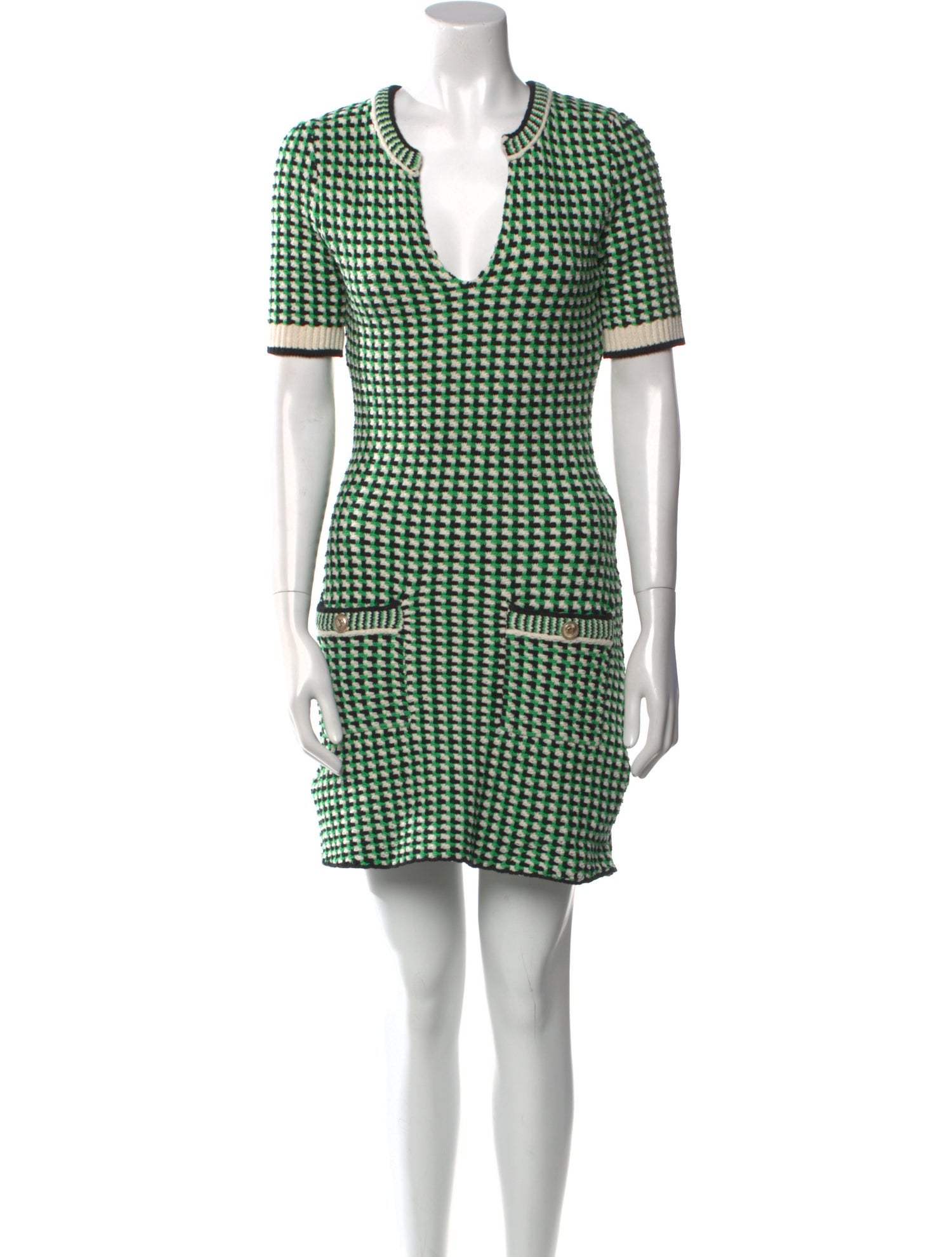 Maje Printed Mini Dress