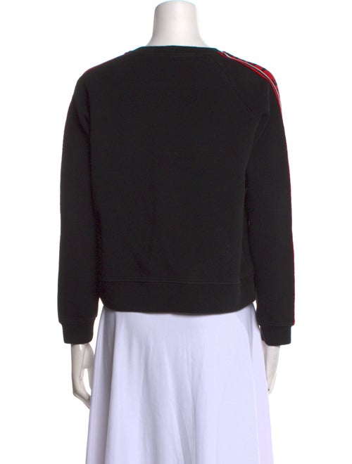 Maje Crew Neck Long Sleeve Sweatshirt