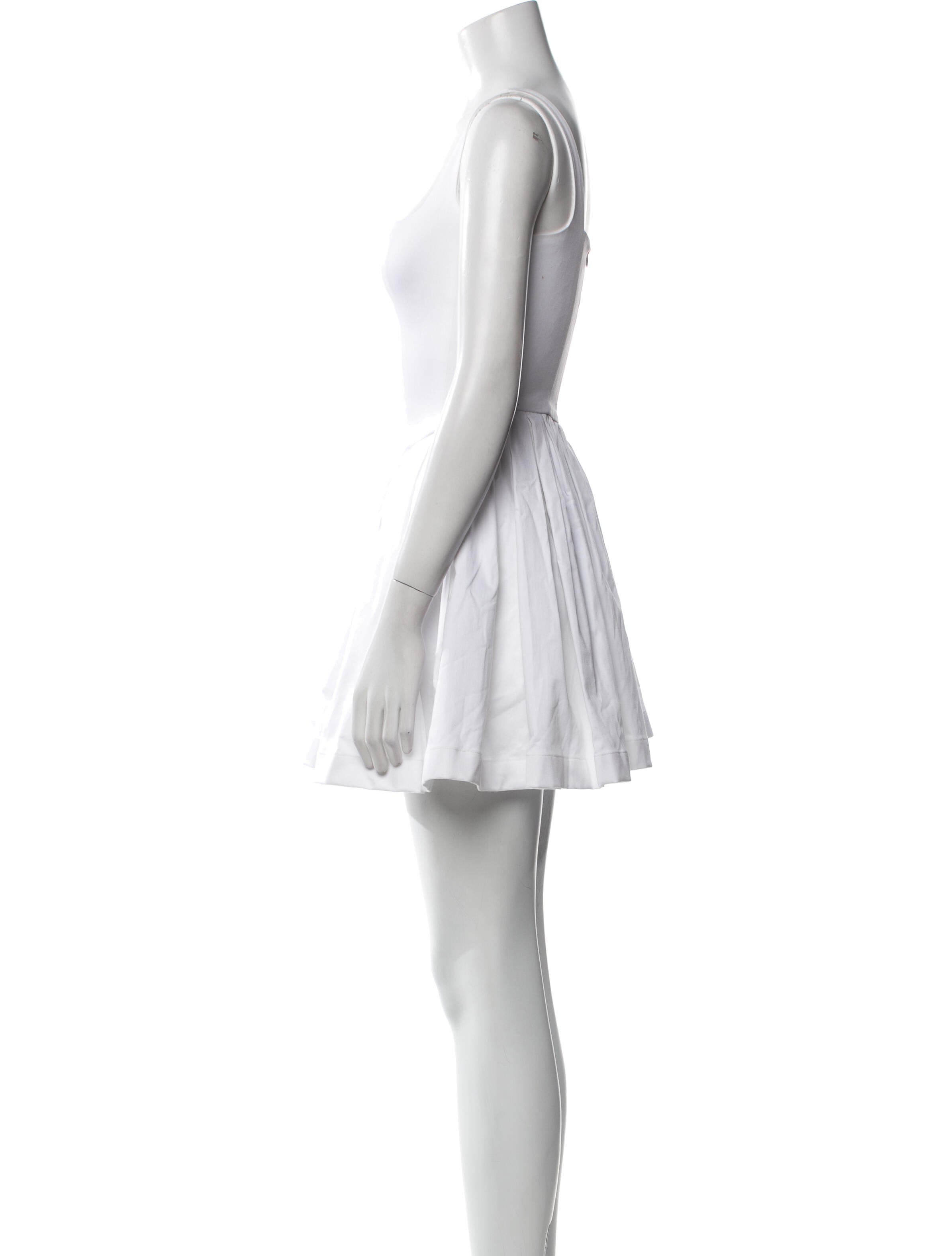 Maje Square Neckline Mini Dress