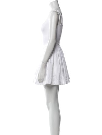 Maje Square Neckline Mini Dress