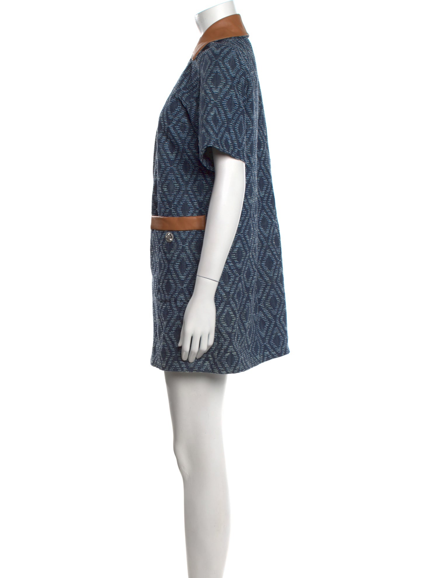 Maje Printed Mini Dress