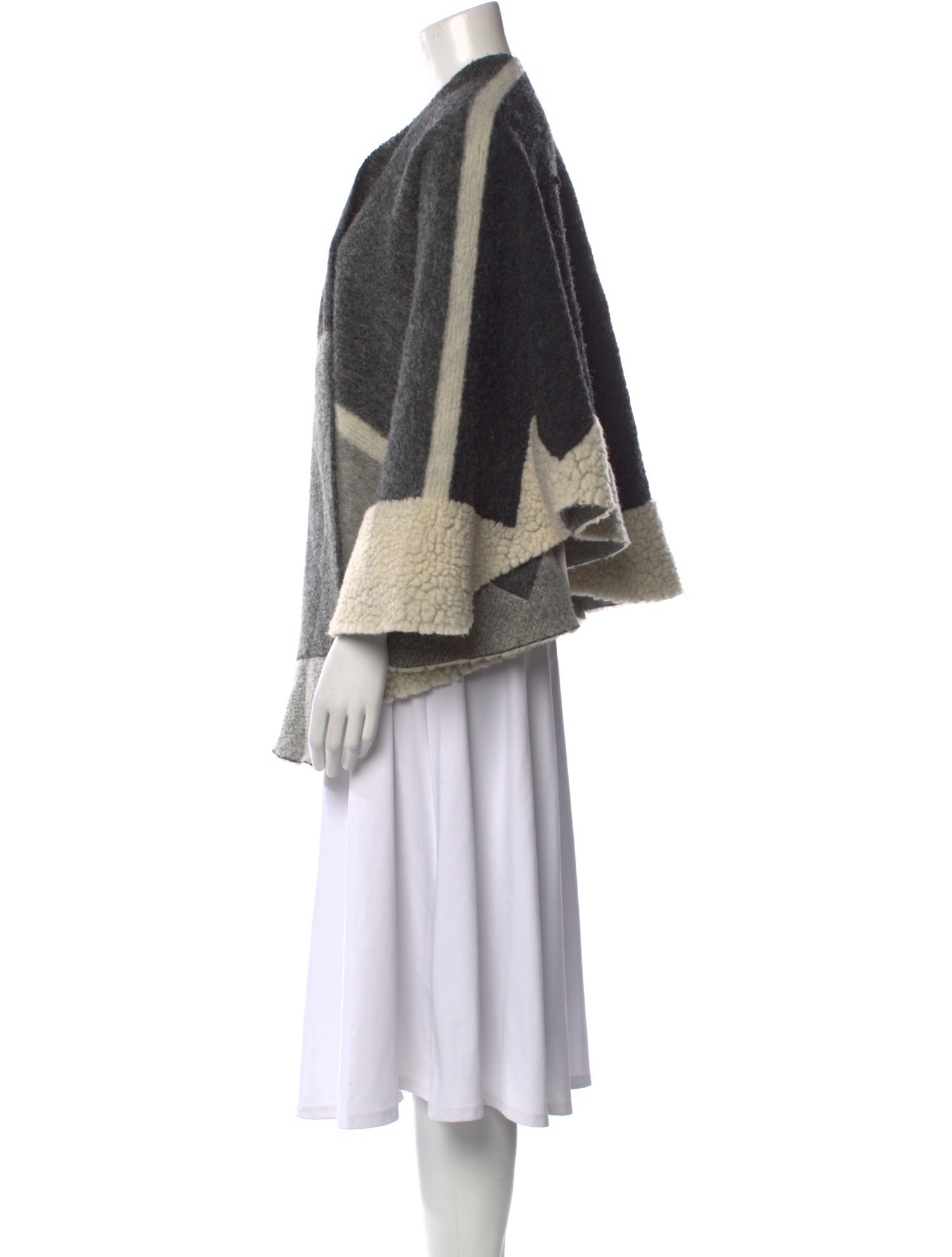 Maje Wool Striped Sweater