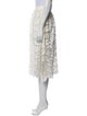 Maje Lace Pattern Knee-Length Skirt