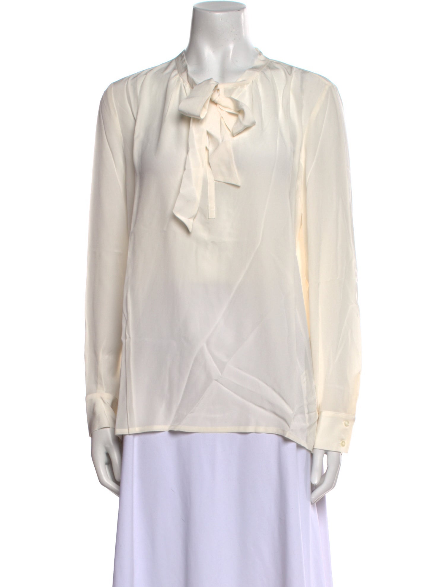 Maje Silk V-Neck Blouse w/ Tags