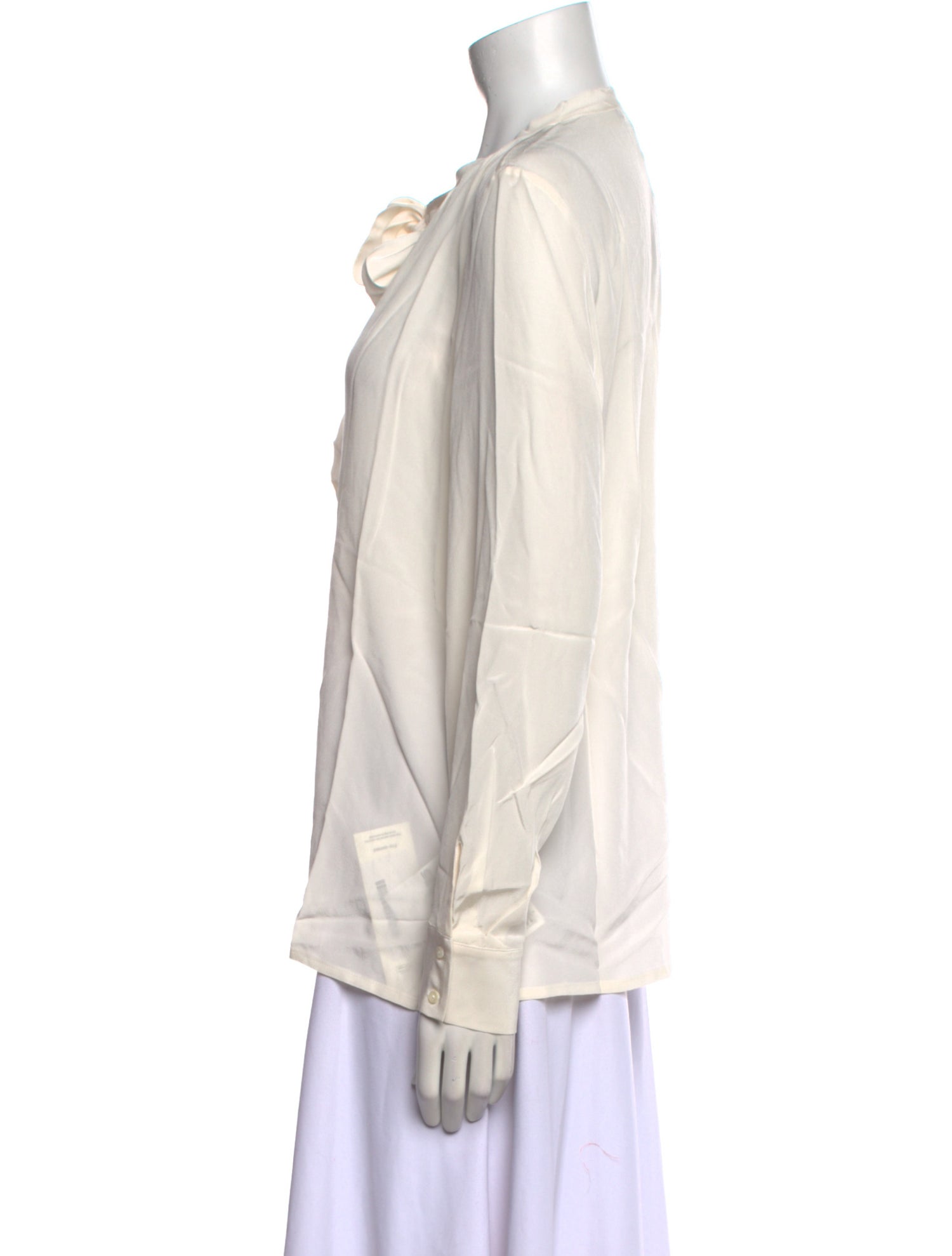 Maje Silk V-Neck Blouse w/ Tags