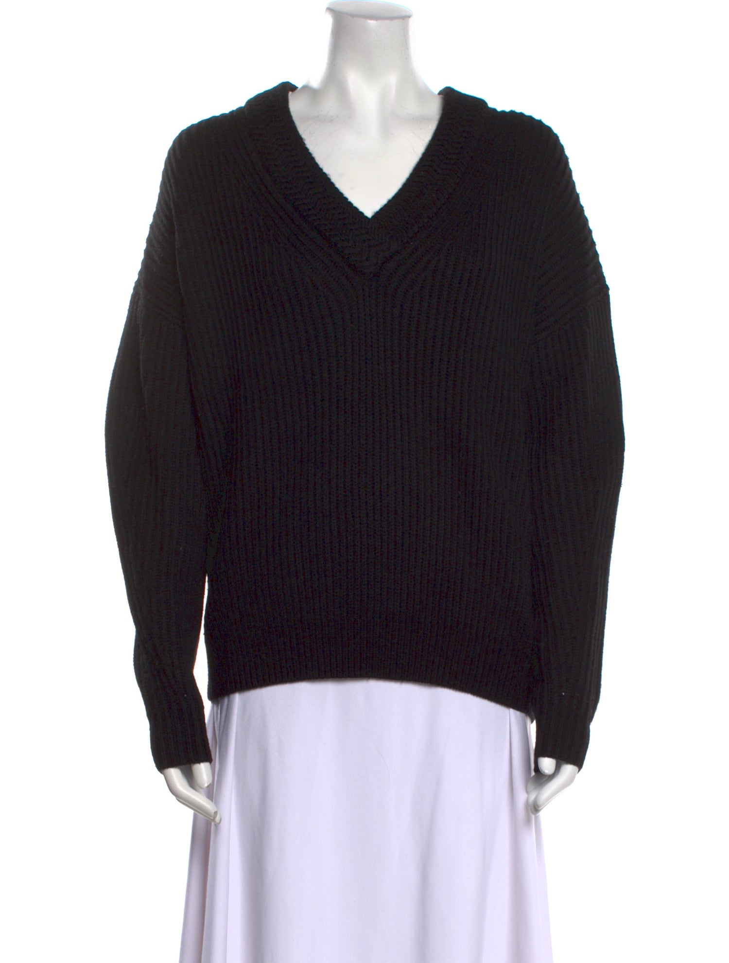 Maje Wool V-Neck Sweater