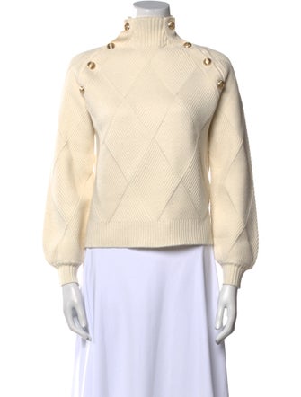 Maje Mock Neck Sweater