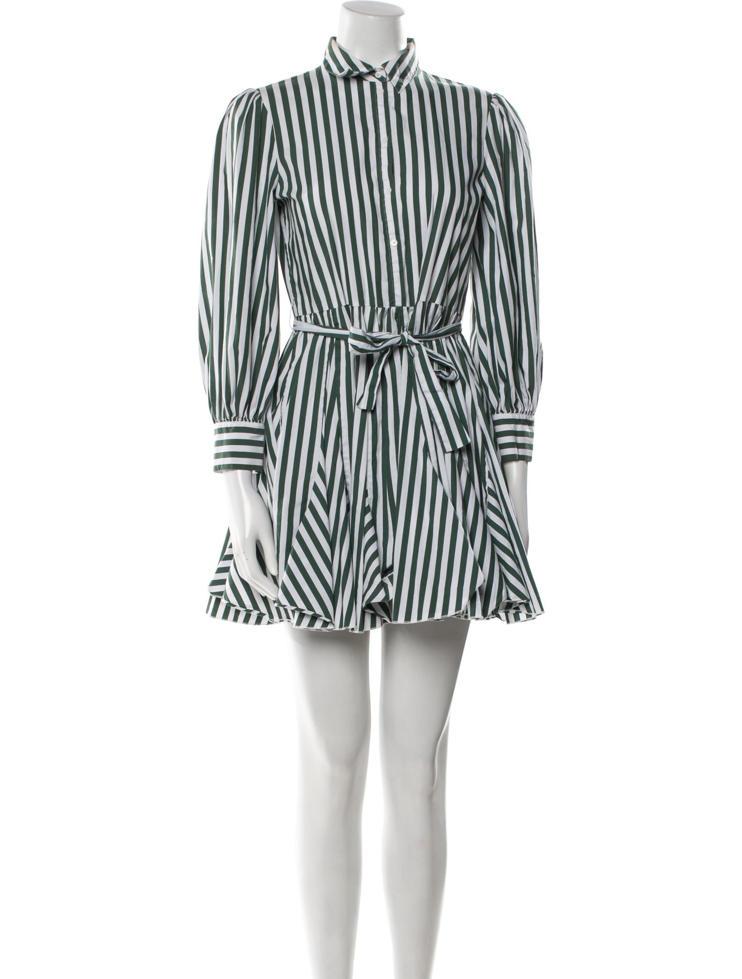 Maje Striped Mini Dress