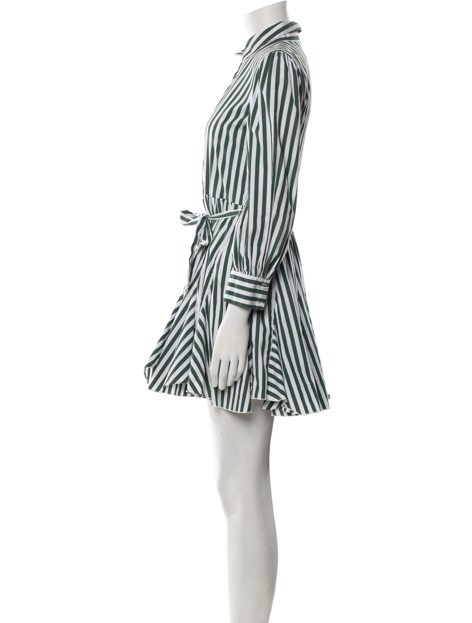 Maje Striped Mini Dress