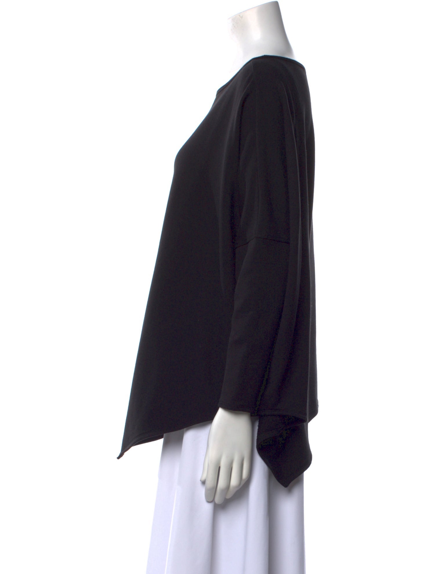 Maje Bateau Neckline Long Sleeve Sweatshirt