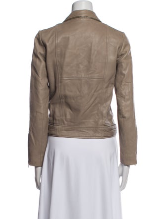 Maje Leather Biker Jacket