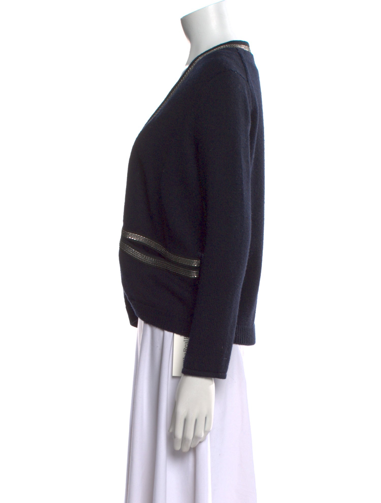 Maje Wool Open Front Sweater