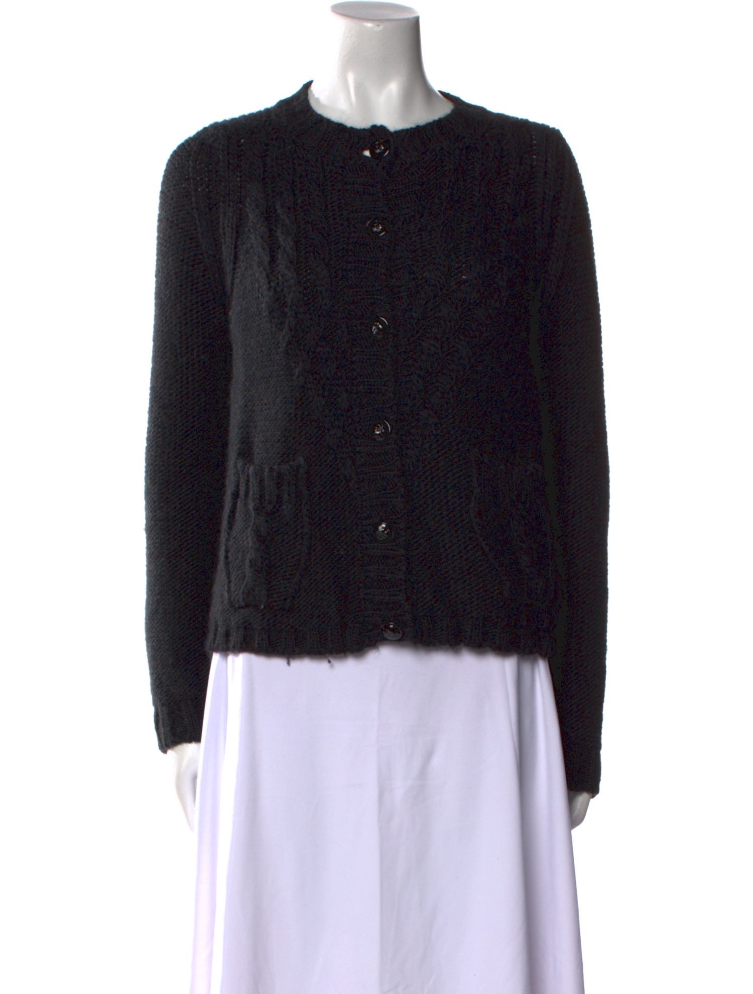 Maje Wool Crew Neck Sweater