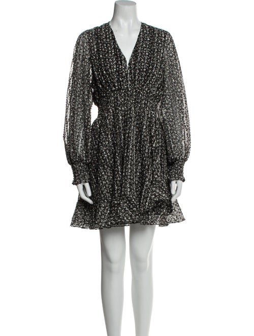 Maje Printed Mini Dress