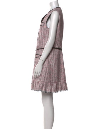 Maje Printed Mini Dress