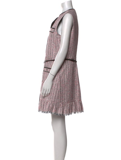 Maje Printed Mini Dress