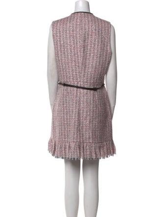 Maje Printed Mini Dress