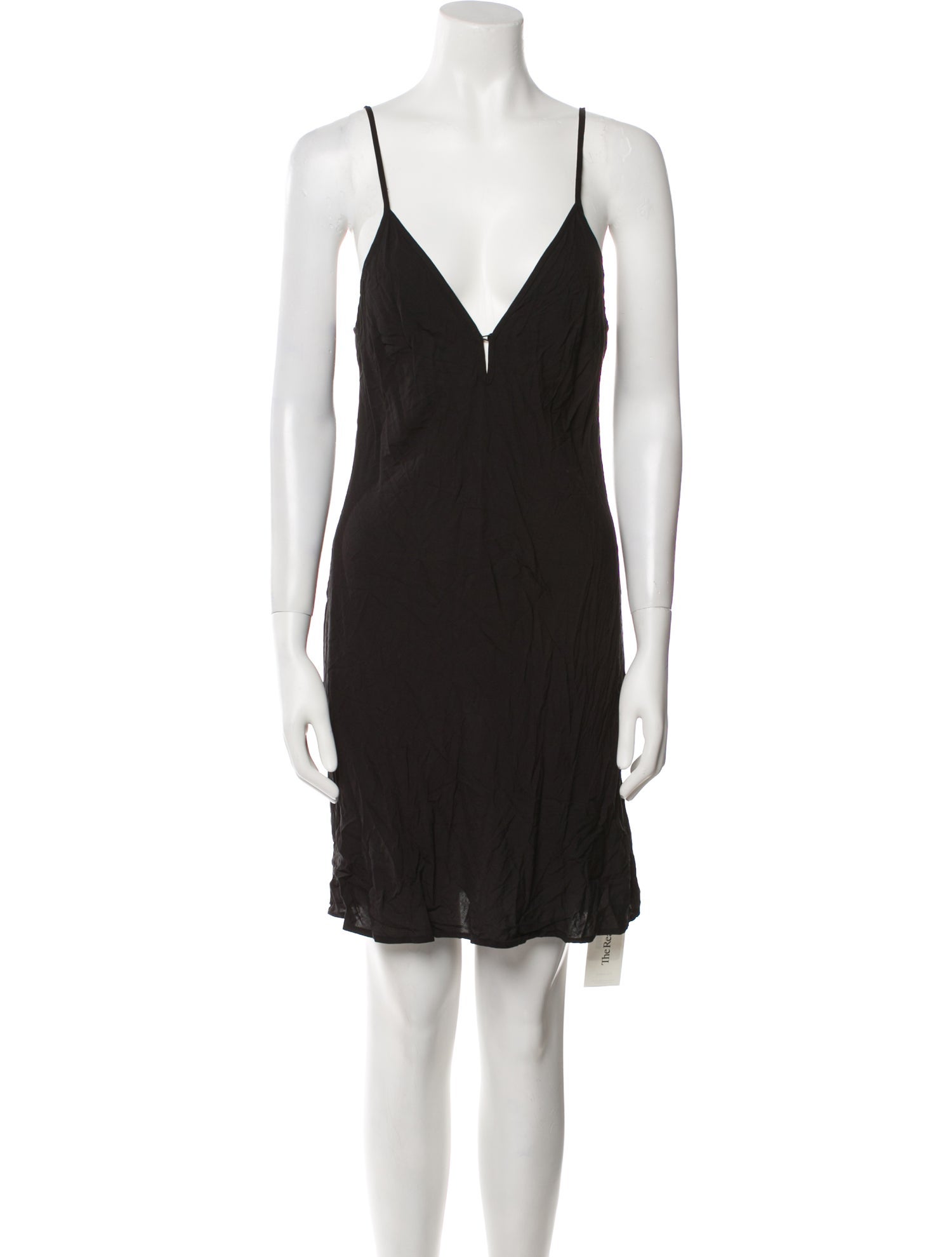 Maje V-Neck Mini Dress