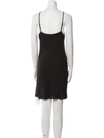 Maje V-Neck Mini Dress