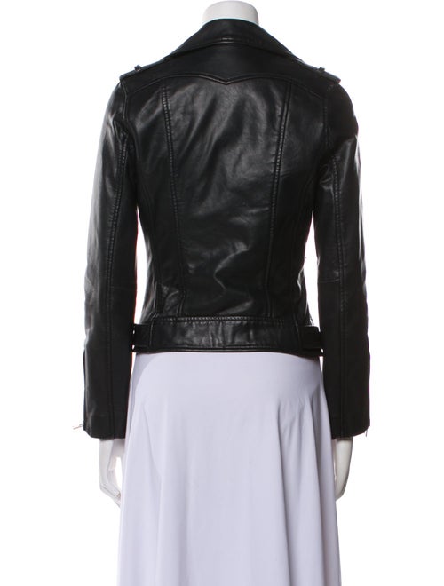 Maje Leather Biker Jacket