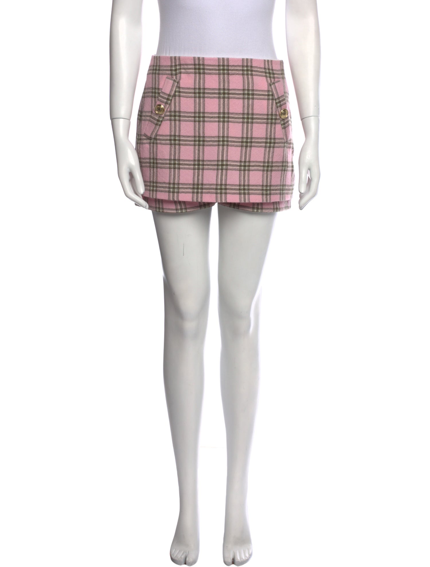 Maje Virgin Wool Mini Shorts w/ Tags