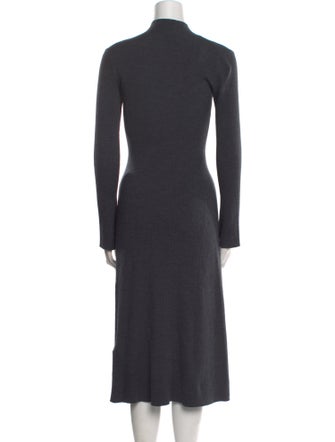 Maje Wool Midi Length Dress