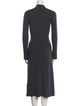 Maje Wool Midi Length Dress