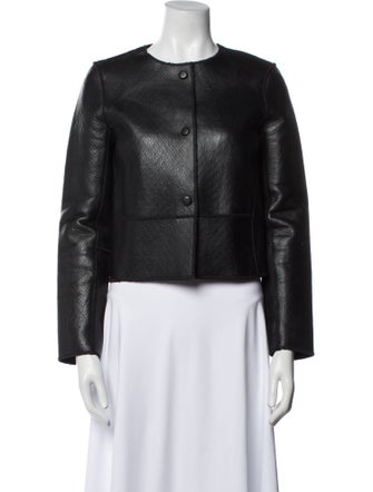 Maje Leather Evening Jacket
