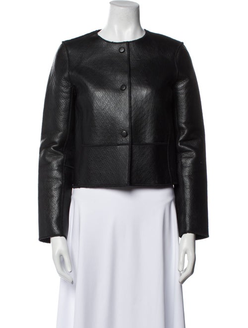 Maje Leather Evening Jacket