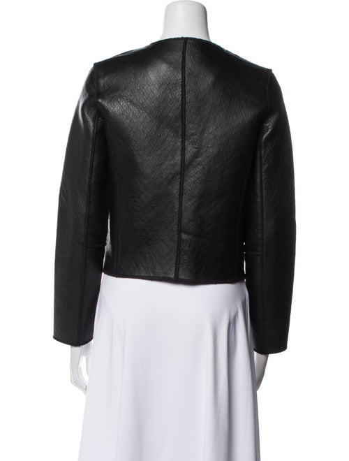 Maje Leather Evening Jacket