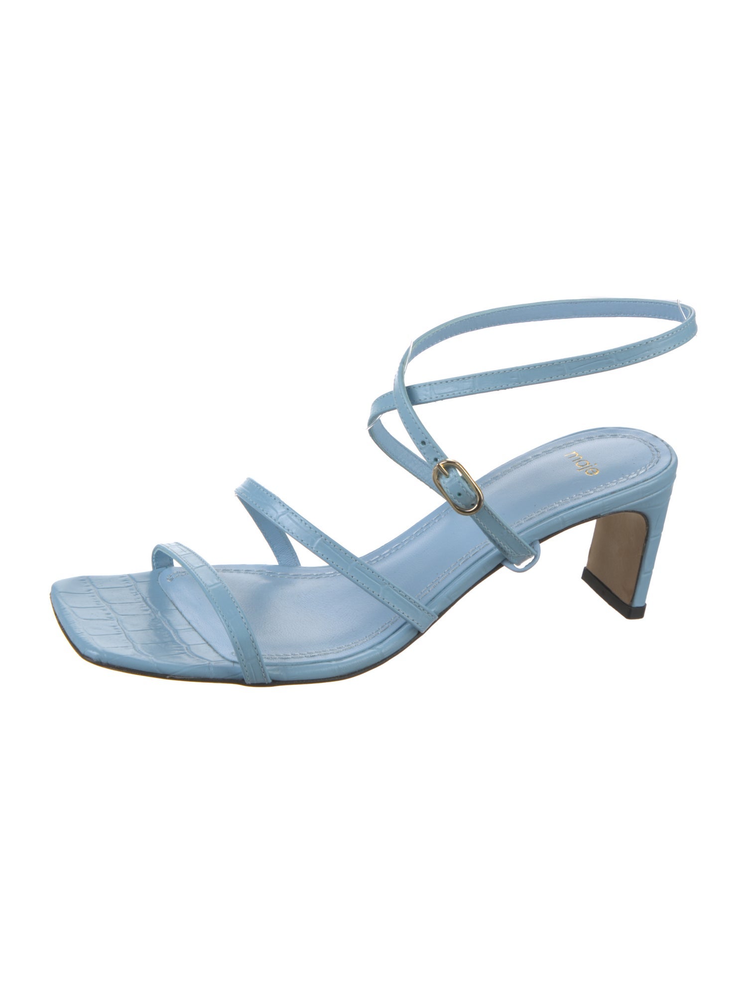 Maje Leather Sandals