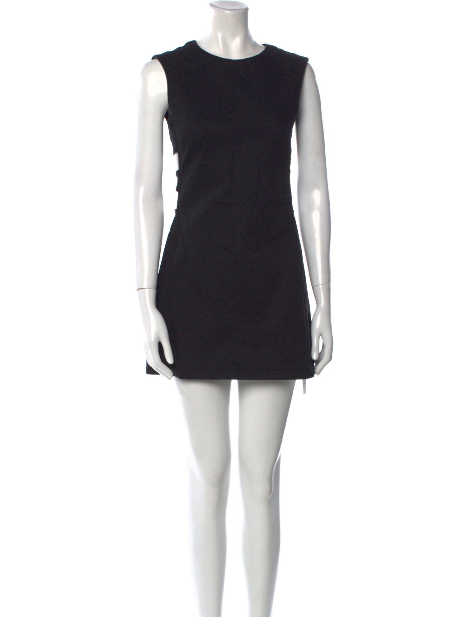 Maje Crew Neck Mini Dress